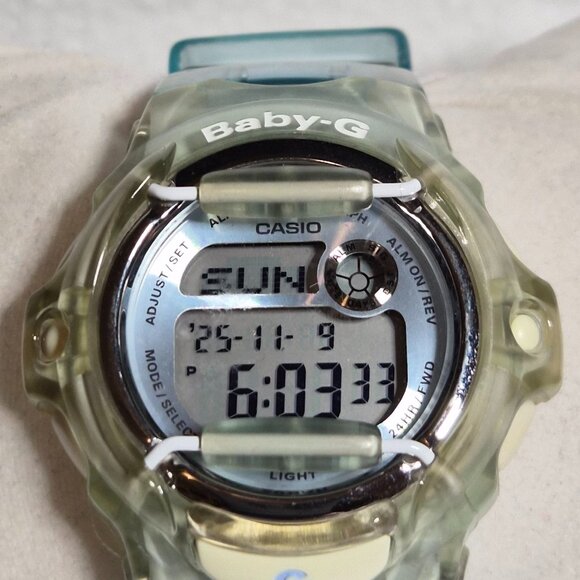 Casio G Shock Baby G - Transparent blue NWOT condition - Picture 1 of 10
